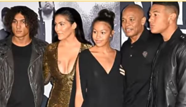 Verna Young Son Dr. Dre' Children in An Event 